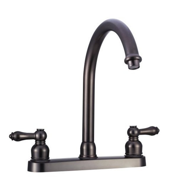 Dura Faucet NON-METALLIC HI-RISE RV KITCHEN FAUCET - VENETIAN BRONZE DF-PK340L-VB